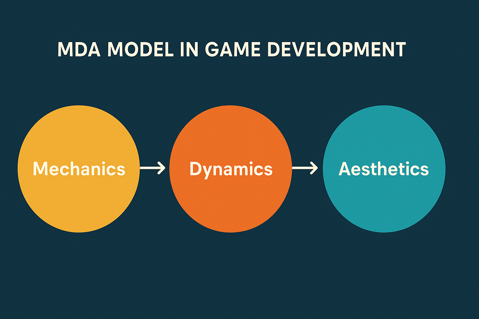 Mastering System Game Design: A Comprehensive Guide For Modern Developers MDA model (Mechanics, Dynamics, Aesthetics) in game development
