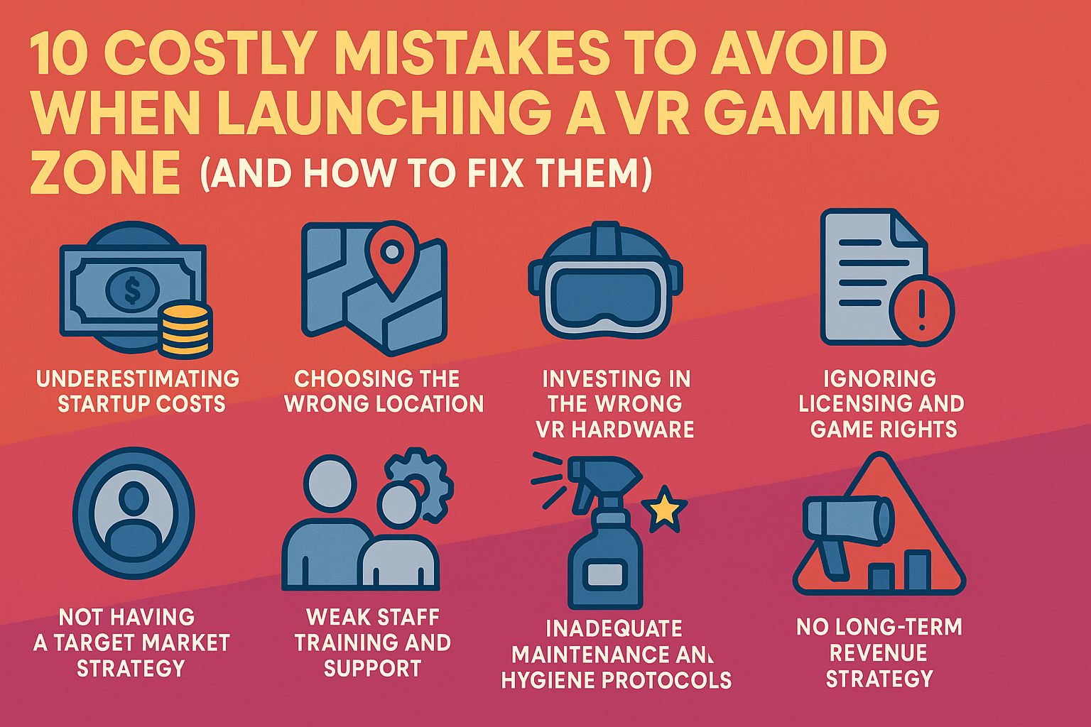 Top Mistakes to Avoid When Launching a VR Gaming Zone in 2025